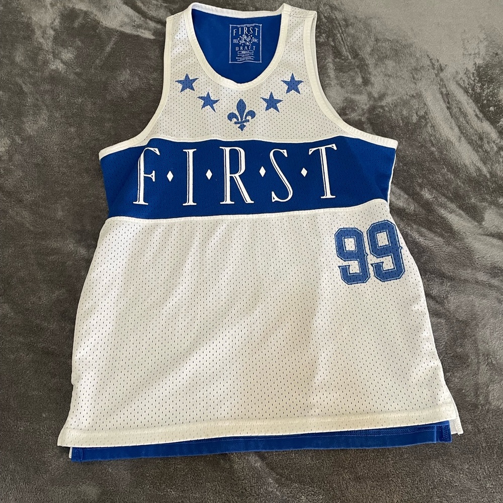 First Draft Mens Basketball Jersey